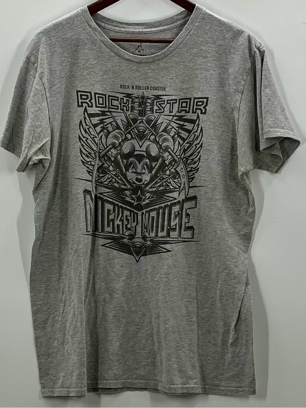282 Disney Rock N Roller Coaster T-shirt XL